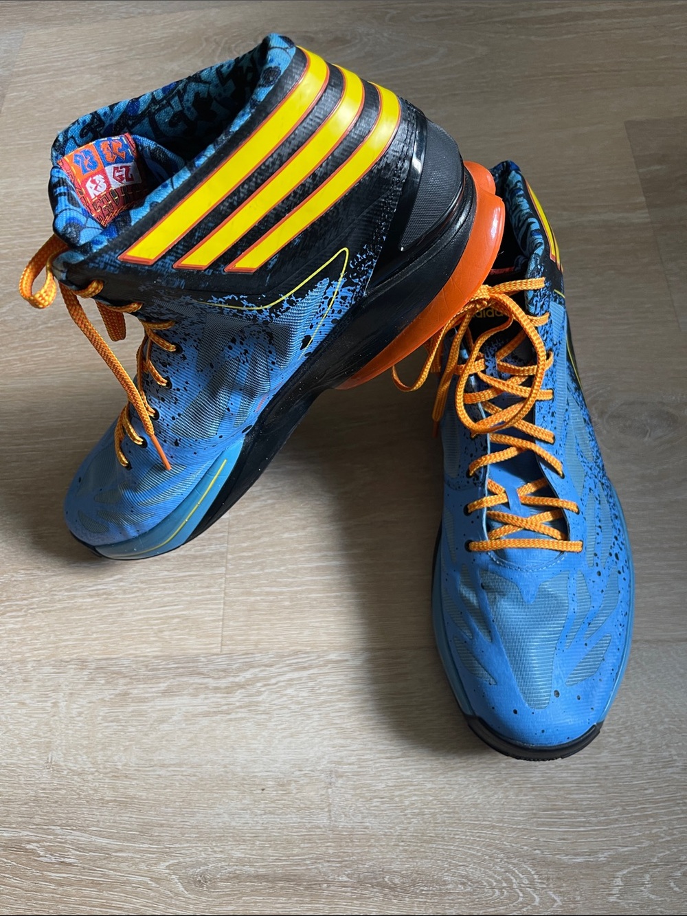Adidas Adizero Crazy Light 2 Graffiti basketball shoes